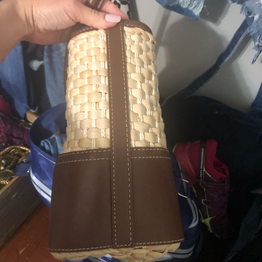 Vintage Chaps Wicker Purse - Picture 5 of 9